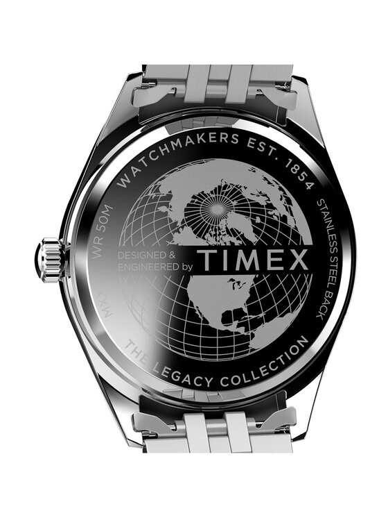 Timex Timex Ρολόι TW2V68000 Ασημί