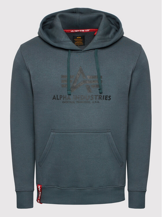 Alpha Industries Alpha Industries Bluza Basic 178312 Szary Regular Fit