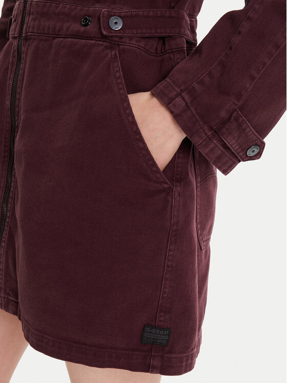 G-Star Raw G-Star Raw Jeans haljina Moto D27009-E078 Ljubičasta Relaxed Fit