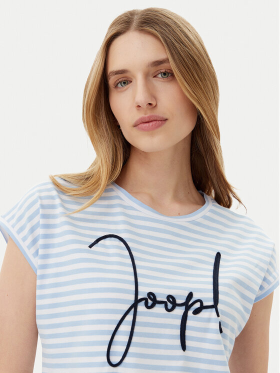 JOOP! JOOP! T-Shirt 58 252JE58Teri 30046240 Błękitny Regular Fit
