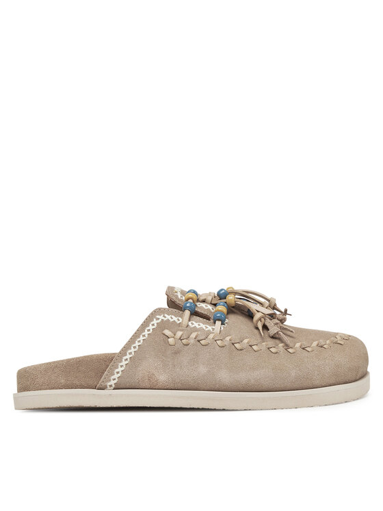 Bronx Ciabatte 66571-CU Beige, taglia : 36