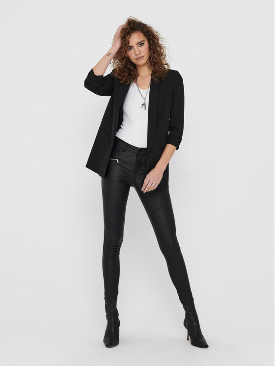 ONLY ONLY Sakko Elly 15197451 Schwarz Regular Fit