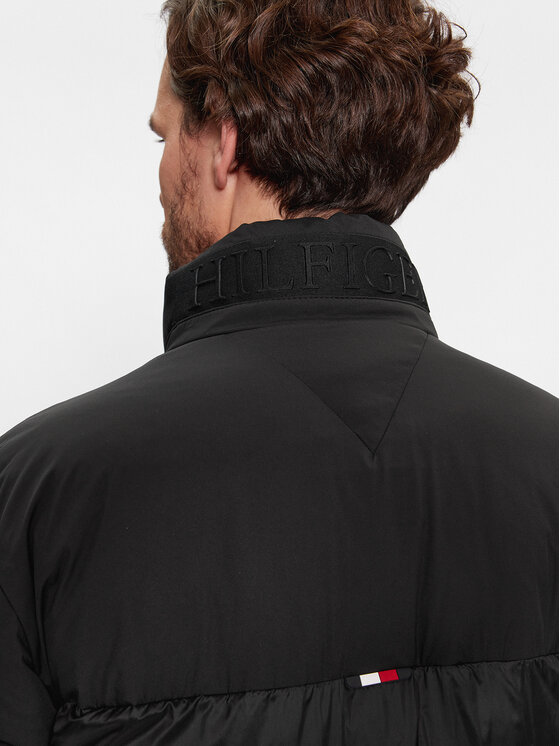Tommy Hilfiger Tommy Hilfiger Μπουφάν χειμωνιάτικο Tech Stand Collar MW0MW27586 Μαύρο Regular Fit