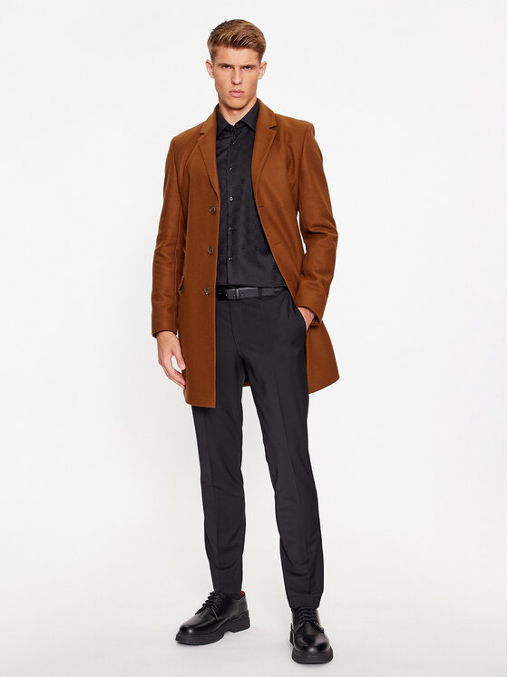 HUGO Hugo Сорочка Kenno 50500965 Чорний Slim Fit