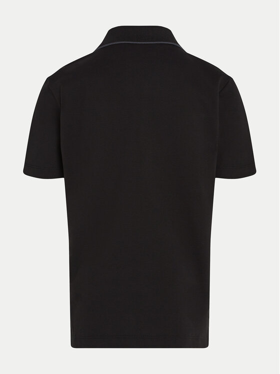 Calvin Klein Jeans Calvin Klein Jeans Polo särk Embro Logo IB0IB02370 Must Regular Fit