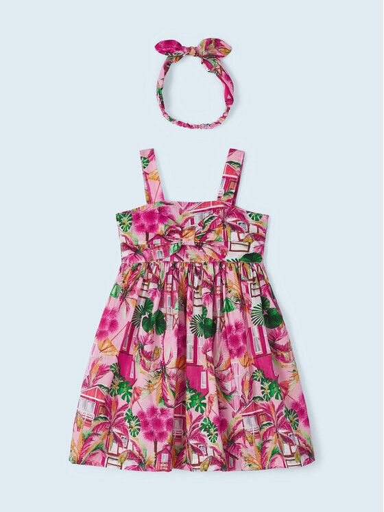 Vestito estivo 3941 Rosa