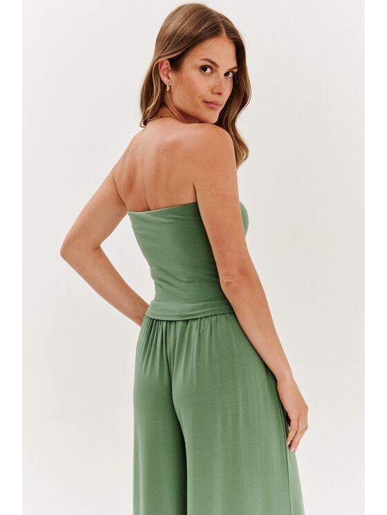 NAOKO NAOKO Top Mint Breeze Modrá Regular Fit
