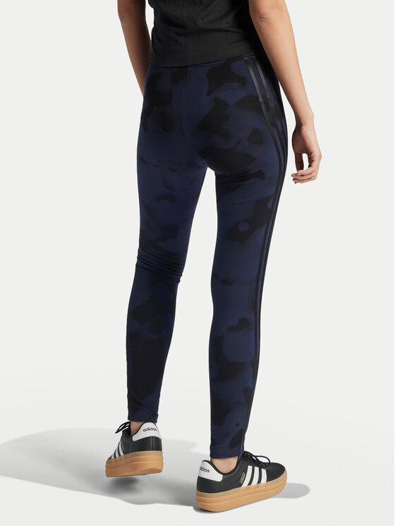adidas adidas Leggings Future Icons 3-Stripes IW7713 Blu scuro Slim Fit