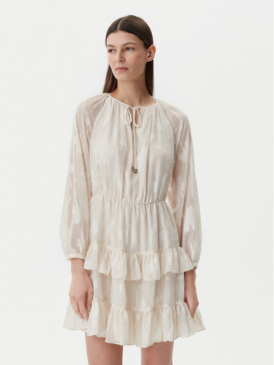 Liu Jo Liu Jo Vasarinė suknelė WA5321 T4304 Écru Regular Fit