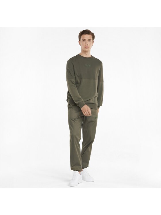Puma Puma Bluza 589347 Zielony Regular Fit