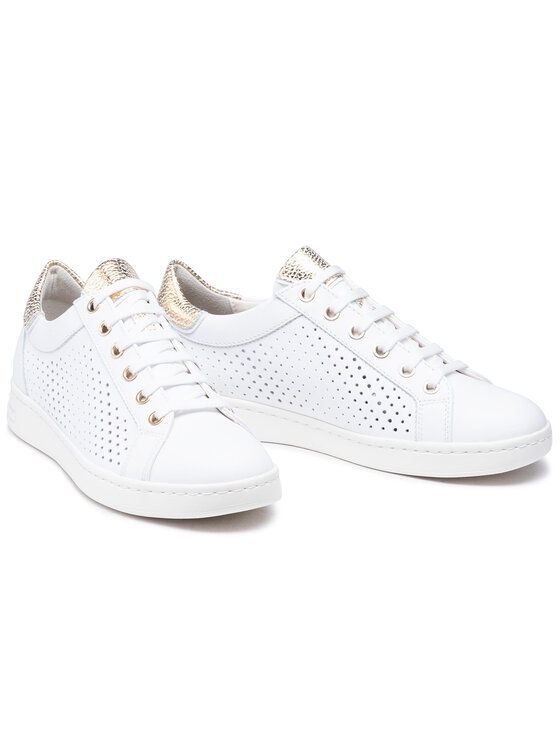 Geox Geox Sneakersy D Jaysen B D151BB 085CF C0232 Biały