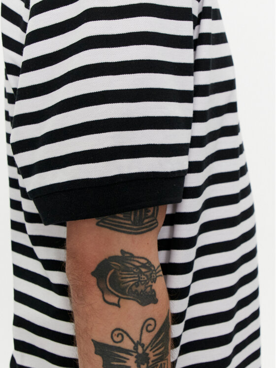 BOSS Boss Polo Palesstripe 50513604 Crna Regular Fit