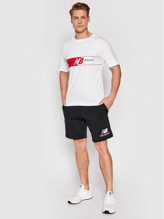New Balance Sportshorts MS03558 Schwarz Regular Fit | Modivo.de