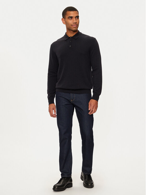 United Colors Of Benetton United Colors Of Benetton Džemperis 1002U301C Melns Regular Fit