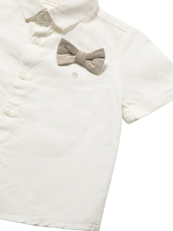 Mayoral Mayoral Komplektas: marškiniai ir sportiniai šortai 1226 Smėlio Regular Fit