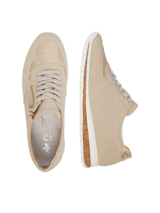 Rieker Rieker Sneakers N5121-60 Beige