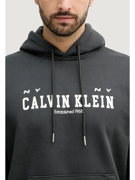 Calvin Klein Jeans Calvin Klein Jeans Felpa LV04RE251G Grigio Casual Fit