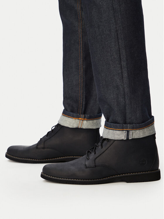 Timberland Timberland Schnürschuhe Woodhull Mid Lace Up TB0A413Z0011 Schwarz