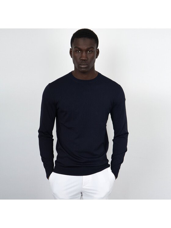 RRD RRD Maglione RRD Maglia Maxell Round Knit Blu Blu Slim Fit