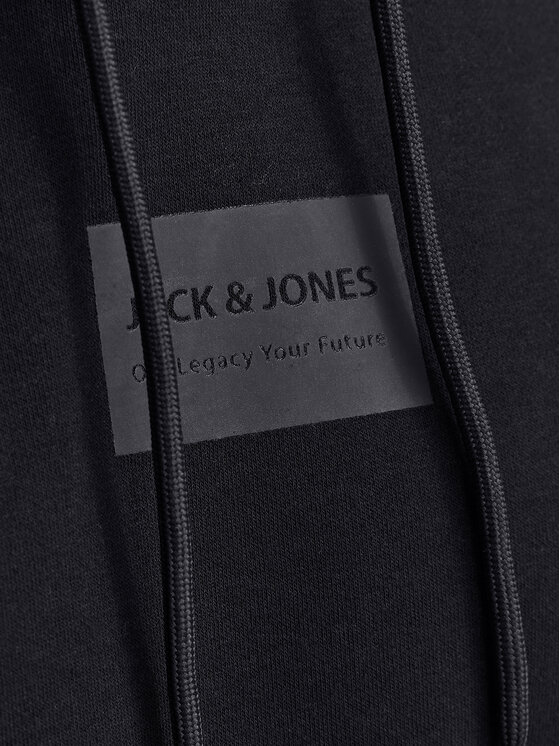 Jack&Jones Jack&Jones Mikina Hakkai 12256841 Černá Relaxed Fit