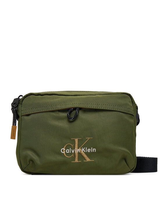 Calvin Klein Calvin Klein Taška cez rameno Bold Camera Bag LV04D3117G Zelená