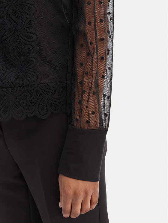 Morgan Morgan Hemd 261-TMUSIC Schwarz Regular Fit