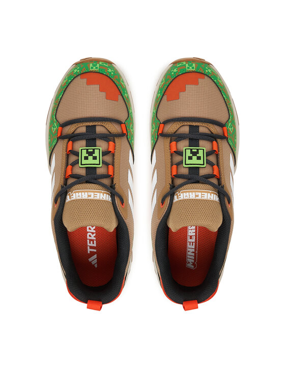 adidas adidas Трекінгові черевики Minecraft Terrex Ax4R Hiking JR1289 Коричневий