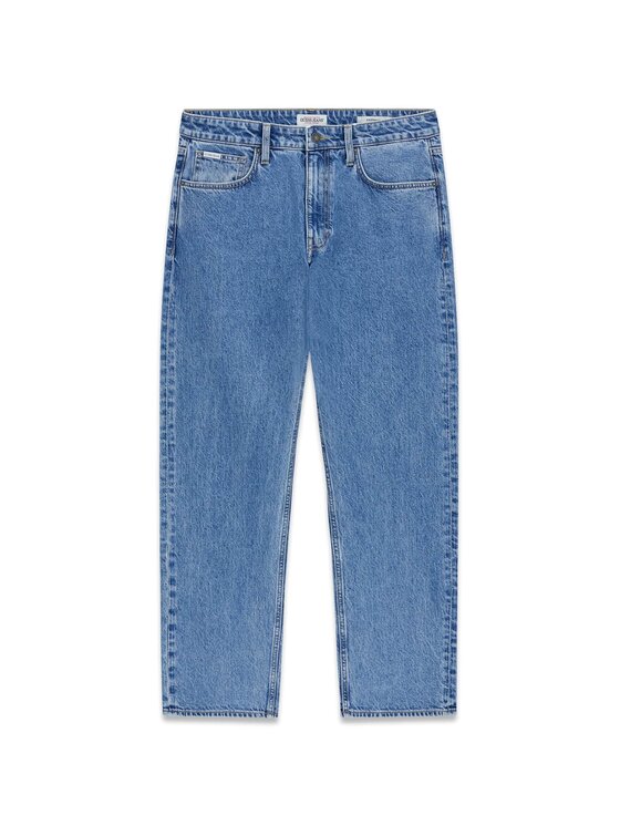 Guess Jeans Guess Jeans Jeans hlače M5YA1B D633A Modra Straight Fit