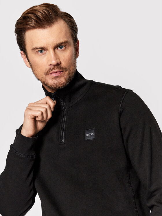 BOSS Boss Mikina Zetrust 50468926 Čierna Regular Fit