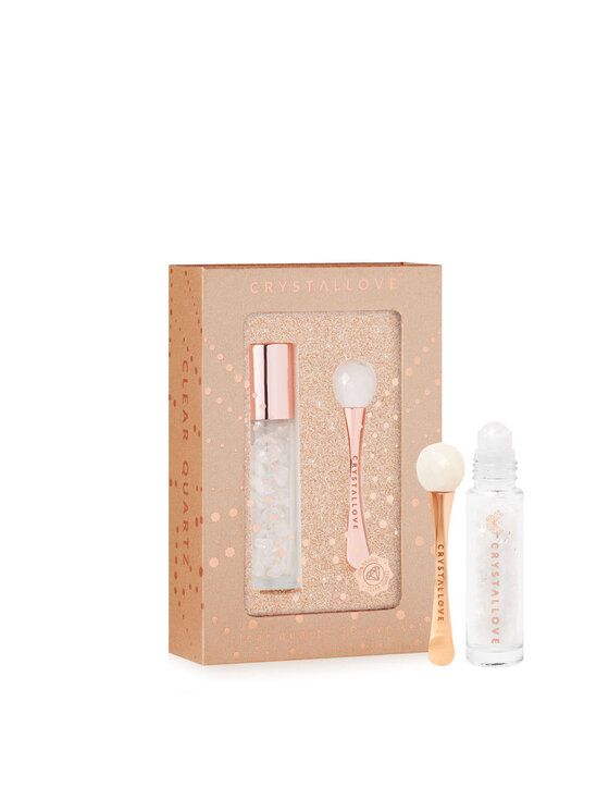 Masażer Crystallove, Złoty, Kryształ góski - Limited edition
