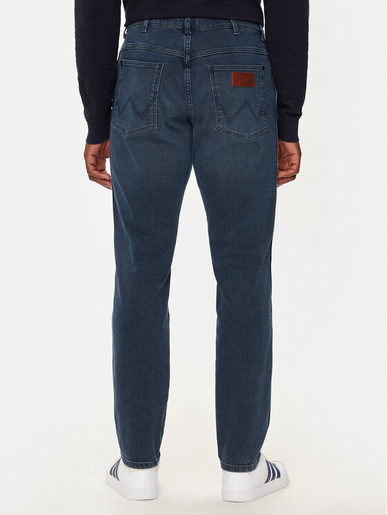 Wrangler Wrangler Дънки River 112356840 Тъмносин Tapered Fit
