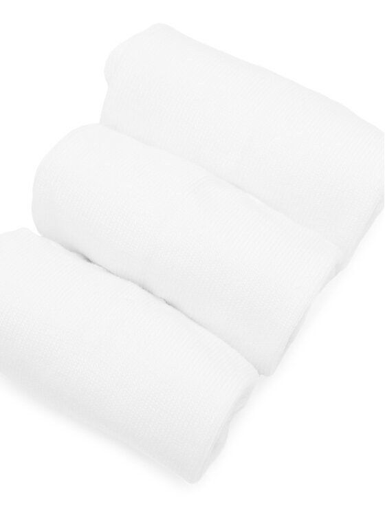 Jenny Fairy Jenny Fairy Set di 3 paia di calzini corti da donna 4WB-002-SS24 (3-pack) Bianco