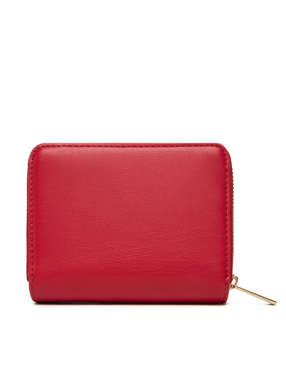 Tommy Hilfiger Tommy Hilfiger Portfel Th Icon Med Za Flap AW0AW17742 Czerwony