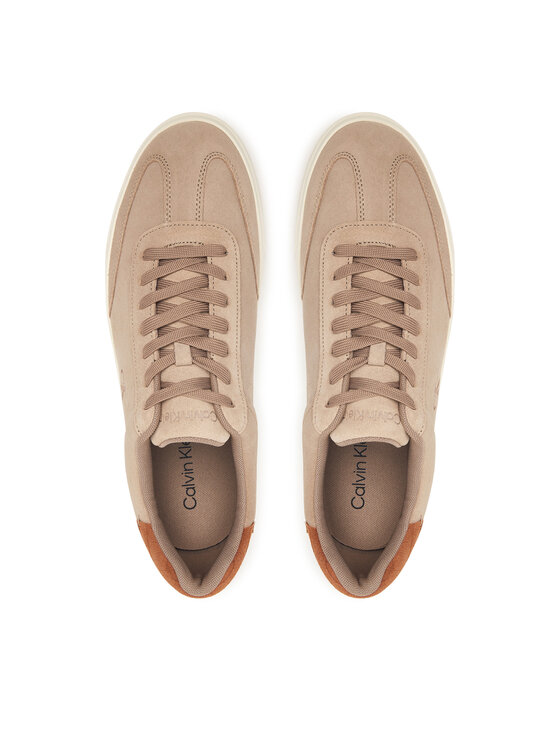 Calvin Klein Calvin Klein Sneakersy Low Prof Cupsole Laceup Croc Bt HM0HM02285 Béžová