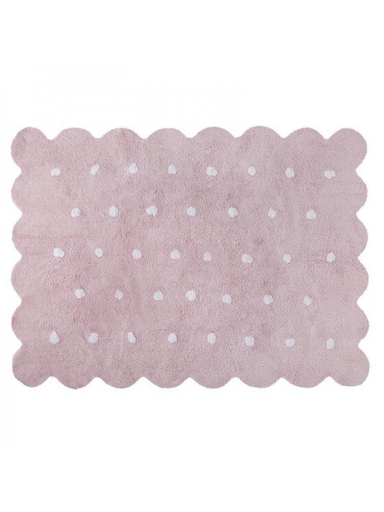 Dywan dziecięcy Lorena Canals, Dywan Bawełniany Biscuit Pink 120x160 cm