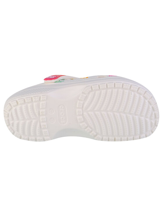Crocs Crocs Klapki Crocs Classic Rainbow High Kids Clog Biały
