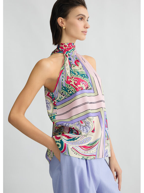 Liu Jo Liu Jo Top WA5394T5973M9547 Celeste Regular Fit