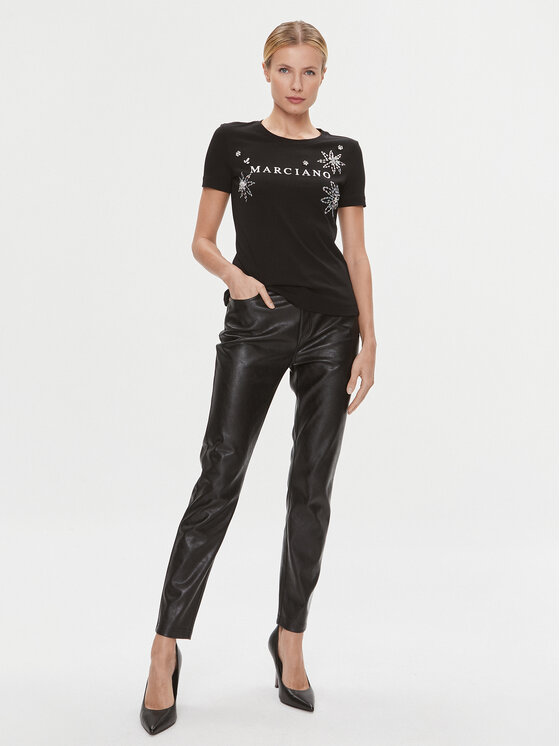 Marciano Guess Marciano Guess T-Shirt Jennifer 3BGP03 6138A Schwarz