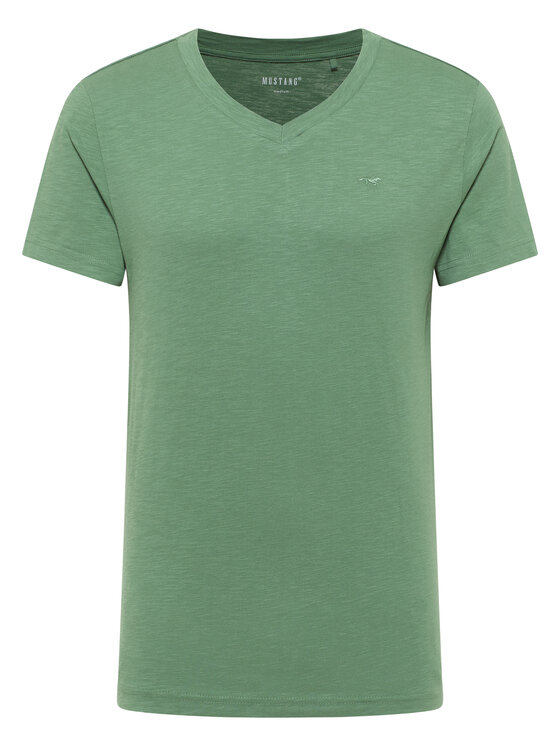 Mustang Mustang T-shirt AMADO Verde Slim Fit
