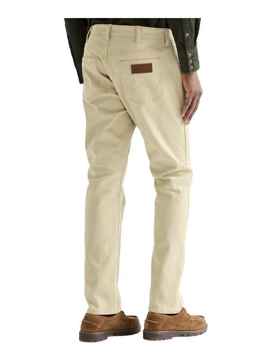 Wrangler Wrangler Spodnie materiałowe 112386852 Beżowy Regular Fit