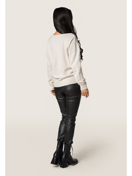 QUIOSQUE QUIOSQUE Sveter COFI SWEATER Écru Regular Fit