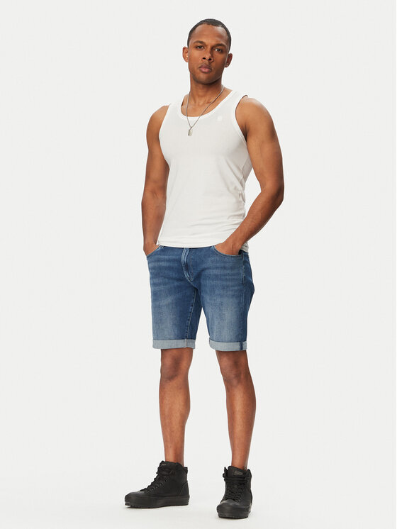 G-Star Raw G-Star Raw Set di canotte D25476-3310 Bianco Regular Fit