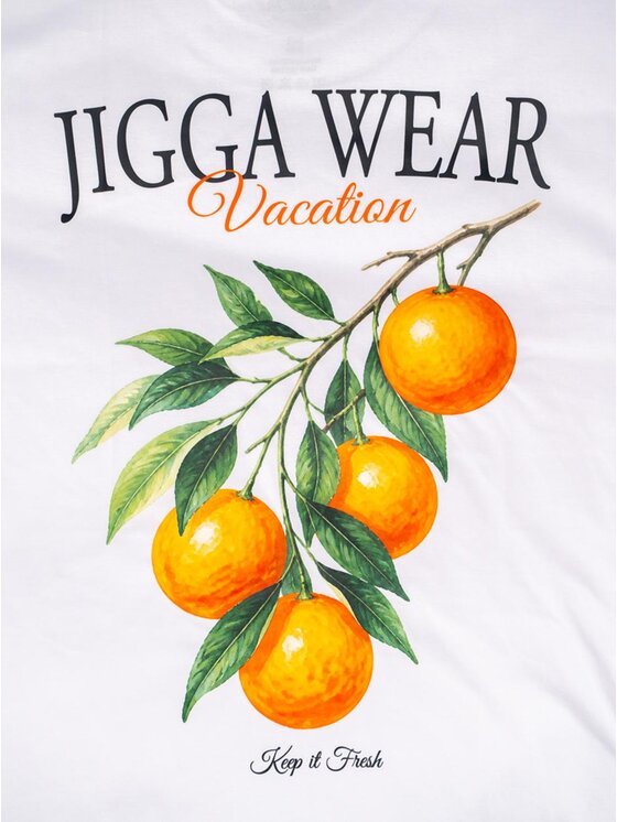 Jigga Wear Jigga Wear T-Shirt 132330 Biały Oversize