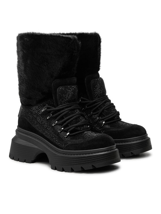 MICHAEL Michael Kors MICHAEL Michael Kors Botki 40F4SSFB5S Czarny