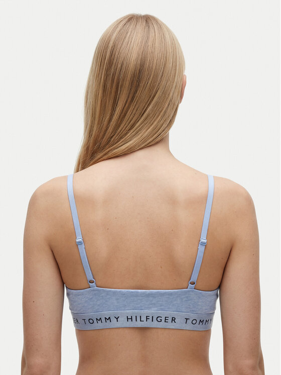 Tommy Hilfiger Tommy Hilfiger Σουτιέν Bralette UW0UW05715 Ανοιχτό μπλε