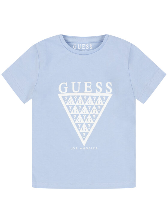 Guess Guess T-shirt K01I14 K82K0 Bleu Regular Fit