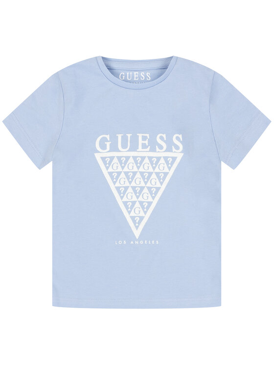 Guess Guess T-Shirt K01I14 K82K0 Μπλε Regular Fit