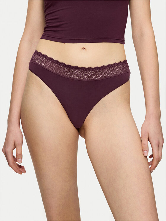 Triumph Tanga Feel Of Modal 10219764 Bordó