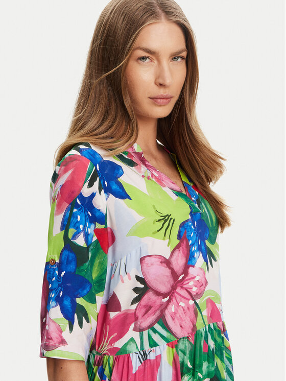 Tatuum Tatuum Rochie de vară Netuno T2511.209 Colorat Regular Fit
