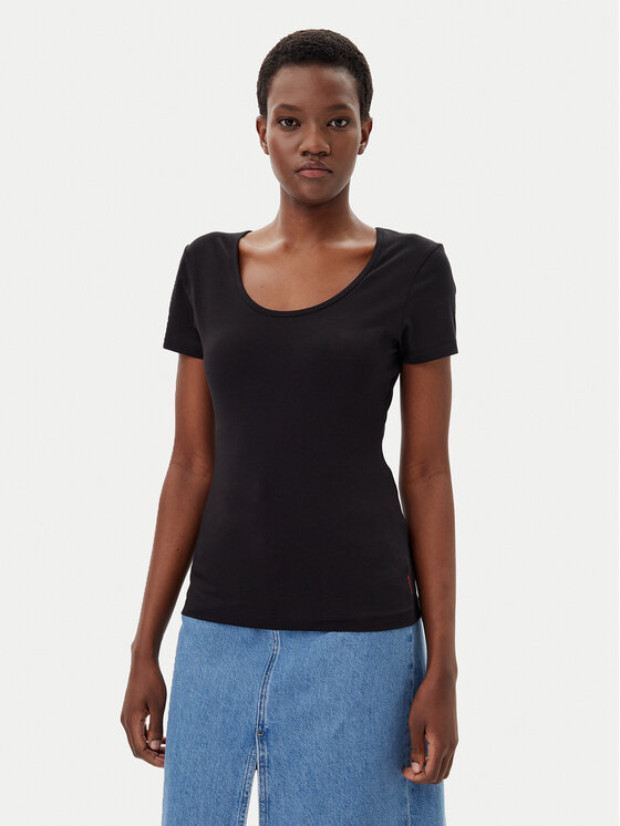 HUGO HUGO Komplet t-shirtów 50469660 Czarny Regular Fit
